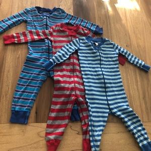 Three Hanna Andersson pajamas size 80 / 18-24 mo